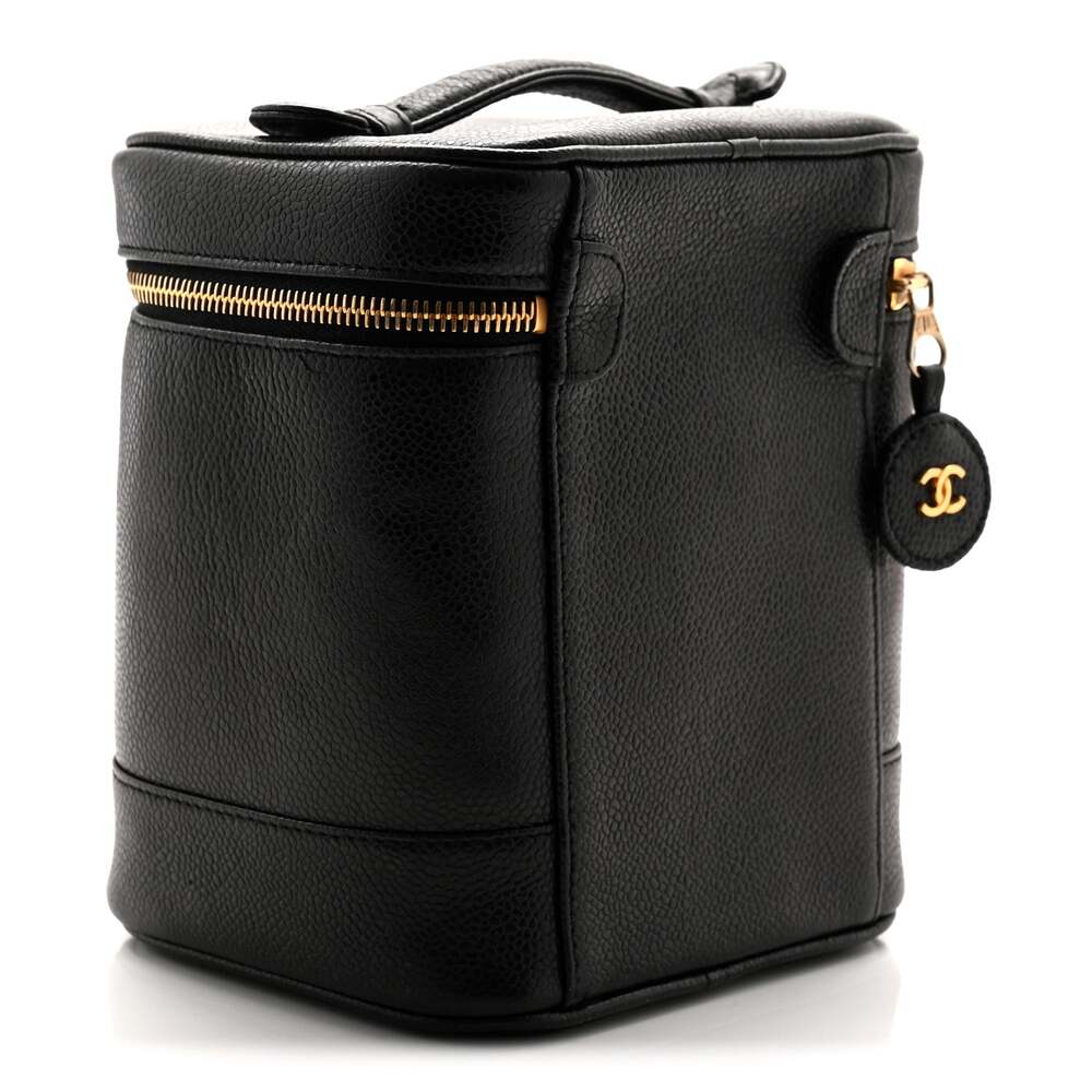 Chanel Caviar Vanity Cosmetic Case #236223C13B - Picture 3 of 11